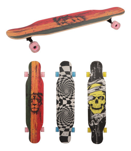 Longboard Profesional 107 X 24 Cm