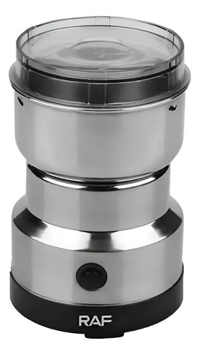 Molinillo Electrico Molino Moledor Café Molino Acero Inox Plateado