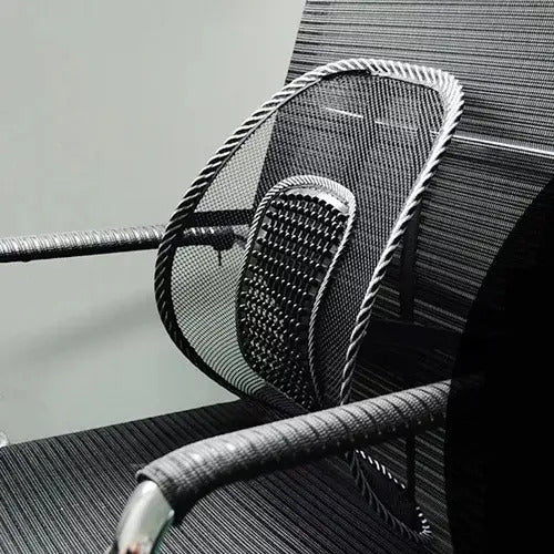 Soporte Lumbar Universal Para Espalda Coche Silla Oficina Negro