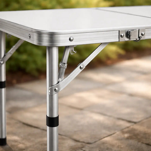 Mesa Plegable Rectangular 60cm X 1.20m