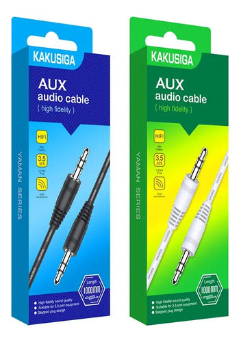 Cable De Audio Auxiliar 3.5mm 1 Metro