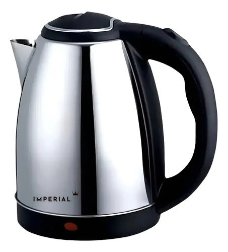 Jarra Electrica Acero Inoxidable 2 Lts Plateado