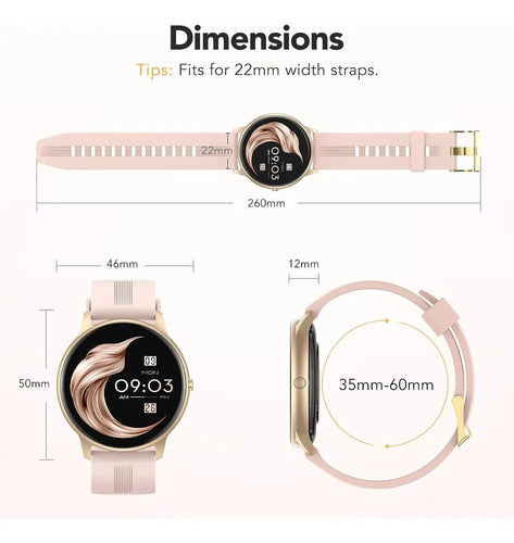 Reloj Inteligente Para Mujer Smartwatch