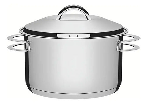 Juego De Batería De Cocina 4 Piezas Solar Tramontina 65510 Plateado