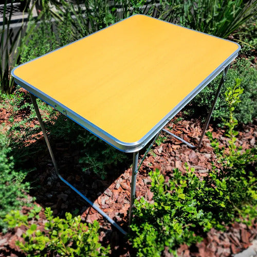 Mesa Plegable 60cm X 80cm Altura 67cm Lh-1677 Disponible