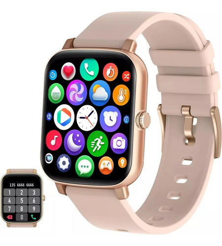 Smartwatch Teloconsigo Tlc Mvefoit 1.7  Resistente Agua