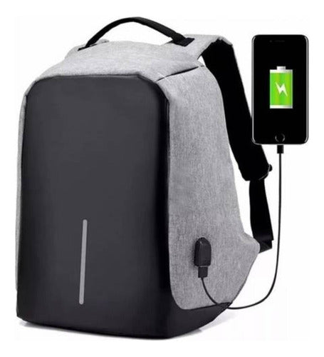 Mochila Urbana Antirrobo Porta Laptop Tablet