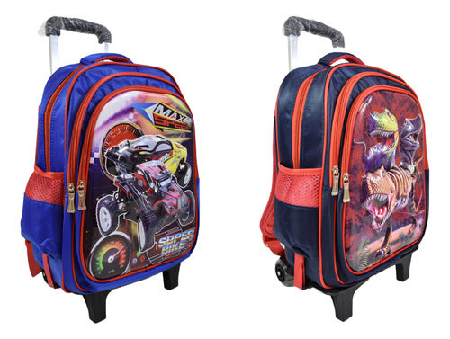 Mochila Infantil Con Carrito Desmontable