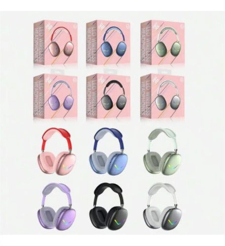 Auriculares Bluetooth Ergonómicos Ledrgb 5.1 Inalámbrico Pro Disponible