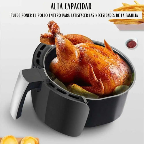 Freidora Sin Aceite 6lts Horno Multifuncion Tlogia Alemana