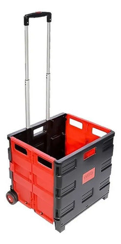 Carro Carrito Plegable C/tapa  Multiuso Mandados Resistente