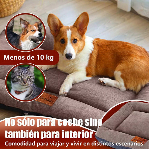 Cama Colchon Cucha Almohada Mascota Perro Ortopedico Lavable