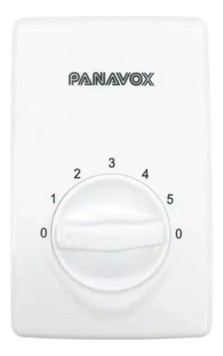 Ventilador De Techo Panavox Comercial Negro 1.2 M 50/60 Hz Negro Metal 3