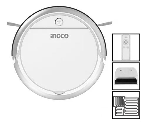 Aspiradora Robot Inteligente Programable Ingco Vcrg30261