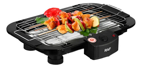 Parrilla Electrica Taurus Carne Verduras Pescado Color Negro