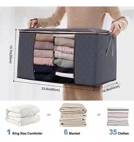 Bolsa Bolso Almacenamiento Guardar Ropa Mantas Acolchados