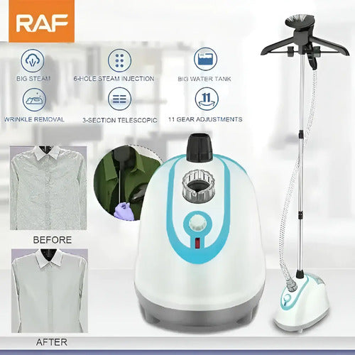 Plancha De Ropa A Vapor Vertical Con Ruedas 1800w A Disponibilidad