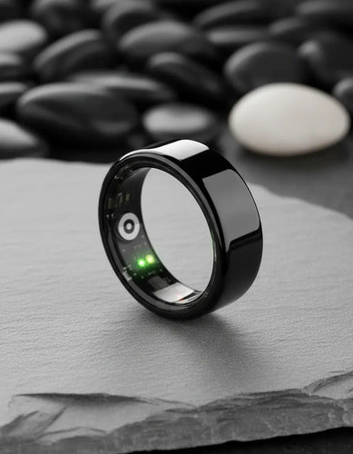 Anillo Inteligente Aro Smart Ring Monitor Salud Bluetooth Negro 8
