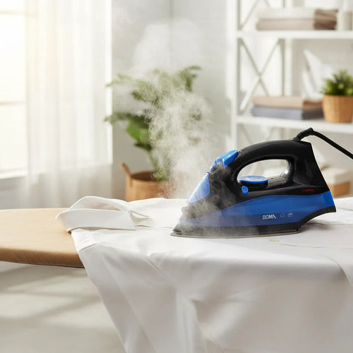 Plancha A Vapor Ceramica Antiadherente 1200w