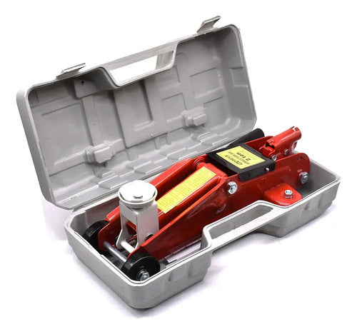 Gato De Carro 2 Toneladas Con Valija Plastica