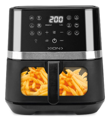 Xion Freidora S/aceite Airfryer Premium 6.8lt Gran Capacidad