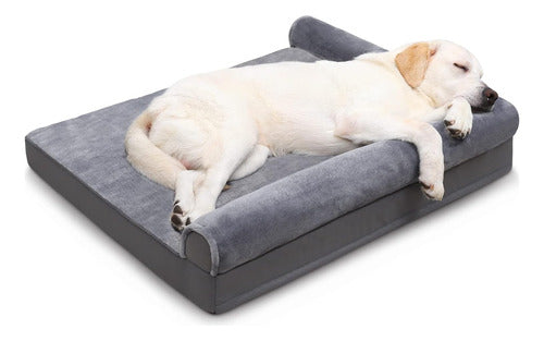 Cama Colchon Cucha Mascota Perro Ortopedico Lavable Almohada