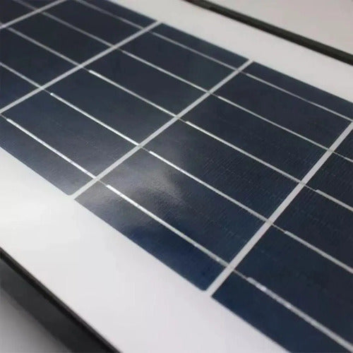 Foco Solar Led 900w Control Soporte Sensor Japón Blanco