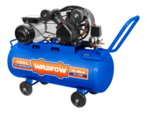 Compresor 100lt 3hp Wadfow Wap4r11