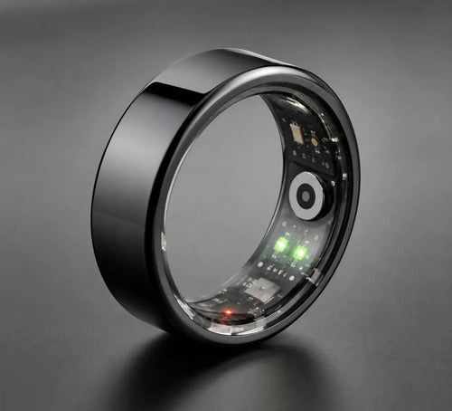 Anillo Inteligente Aro Smart Ring Monitor Salud Bluetooth Negro 8