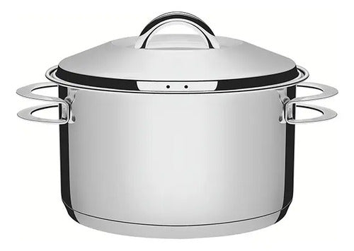 Juego De Batería De Cocina 4 Piezas Solar Tramontina 65510 Plateado