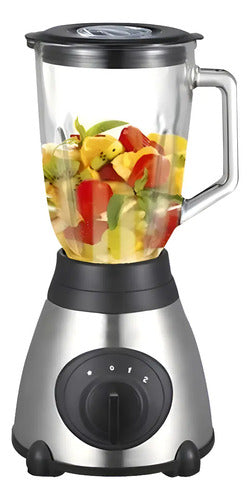 Licuadora Portátil Boma 1.5 850w Acero Inoxidable + Molinete