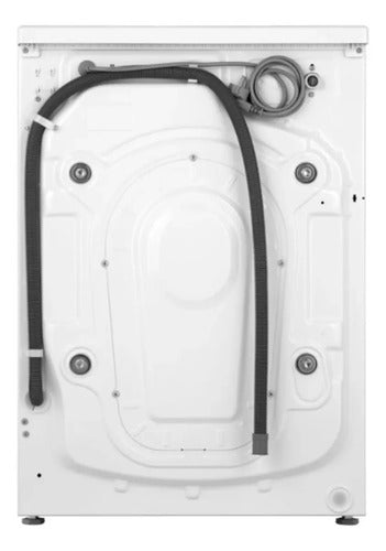 Lavarropa Automático Inverter Panavox Carga Frontal 12kg Blanco