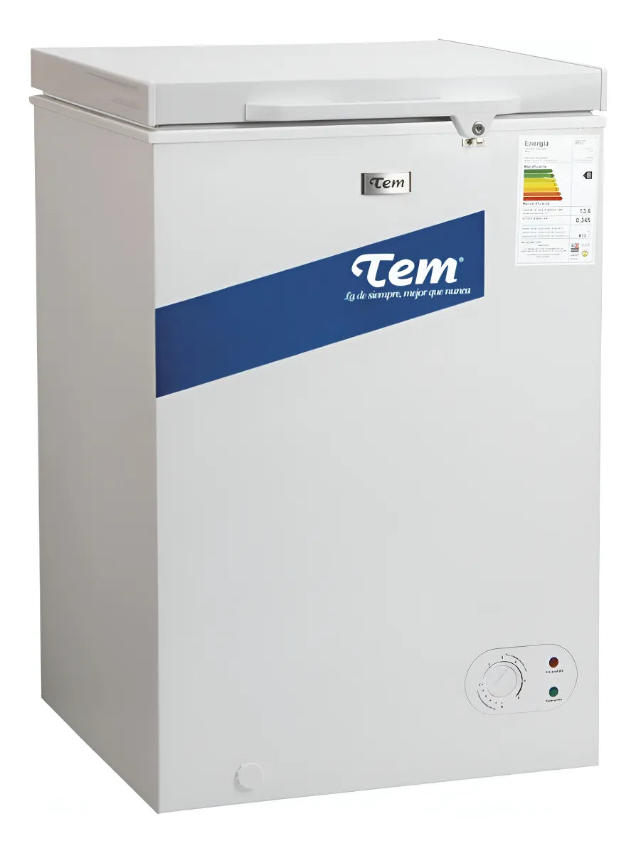 Freezer Horizontal Tem Tuc130ch 100 Litros Blanco