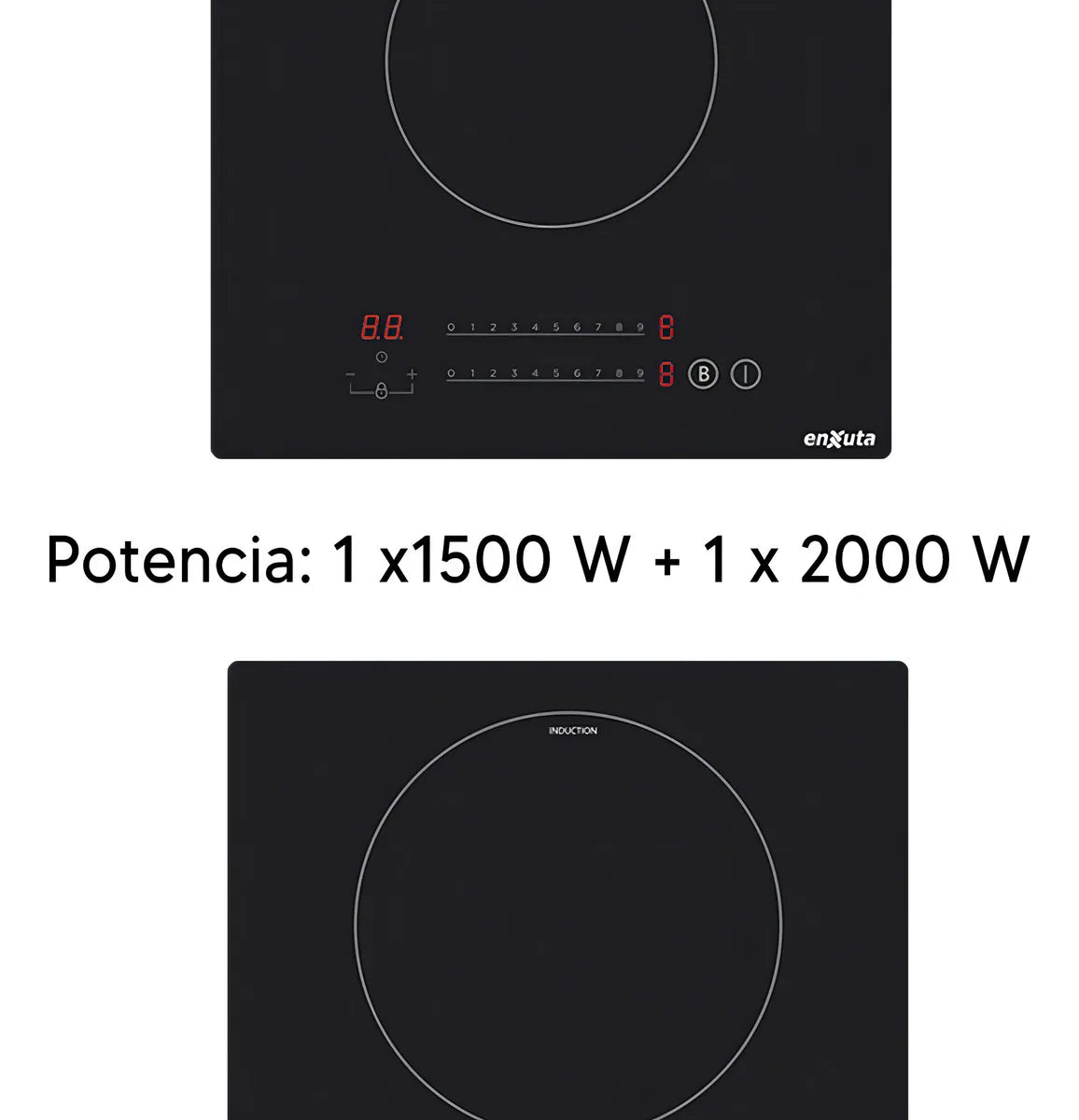 Anafe Por Inducción Magnética Aienx932 Enxuta - Negro
