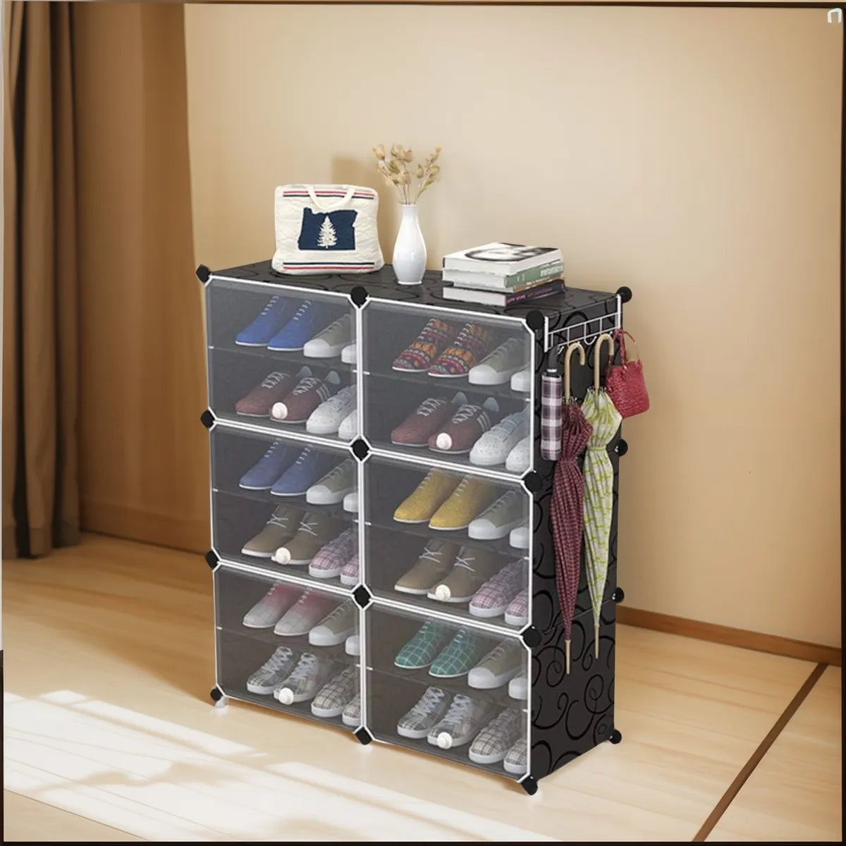 Organizador Modular Zapatero Multiuso 12 Niveles