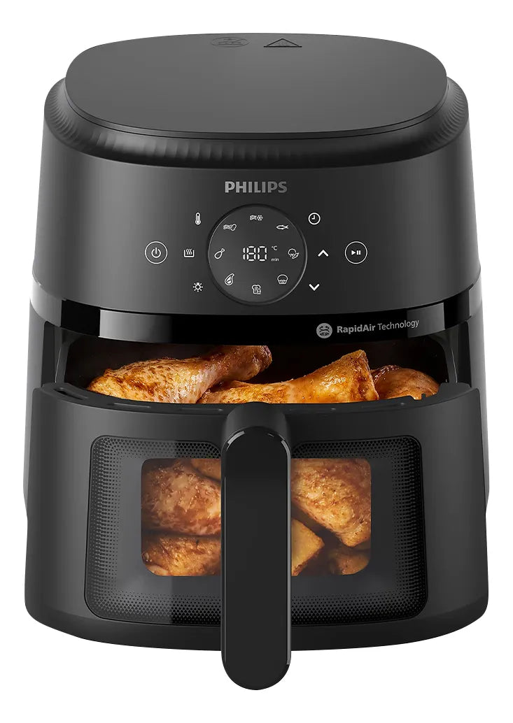 Freidora Sin Aceite Philips 6.2l 1700w Panel Digital Y Visor