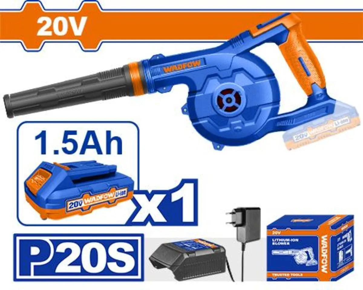 Sopladora 20 Volt Bateria 1.5 Ah Wadfow