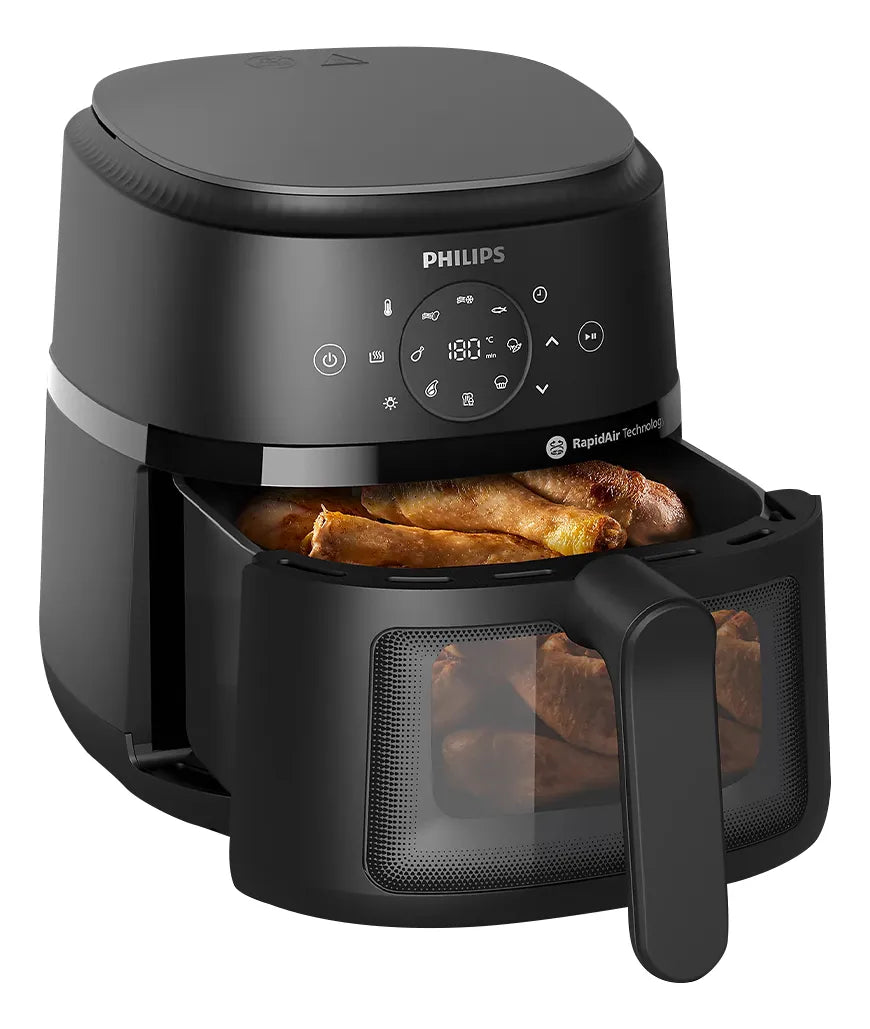 Freidora Sin Aceite Philips 6.2l 1700w Panel Digital Y Visor
