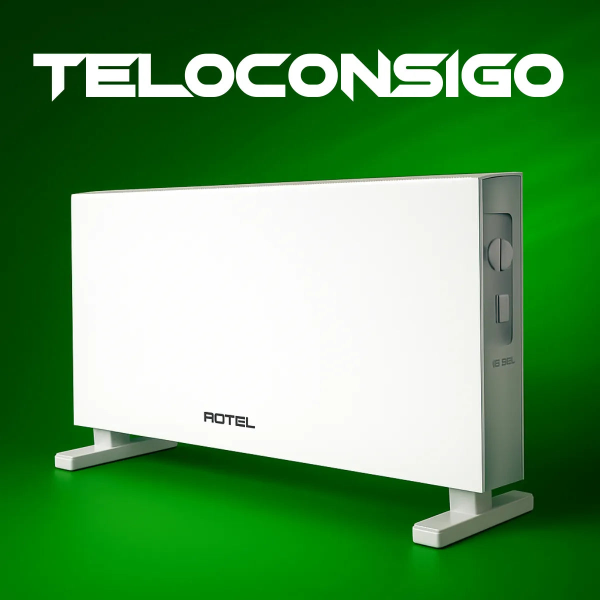 Estufa Convector Electrica Con Turbo 2021 Rotel 2000w