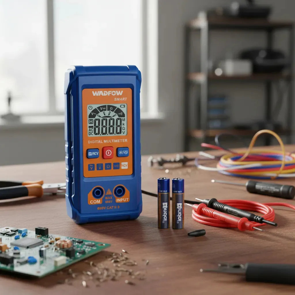 Tester Multimetro Digital 600v Wadfow Wdm1502