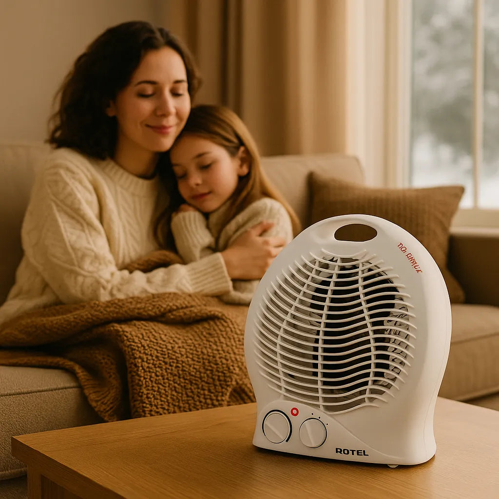 Caloventilador Estufa Fr¡o/calor 1000w/2000w Rotel