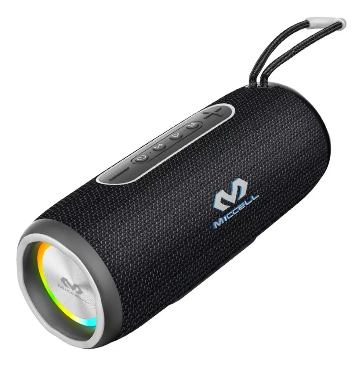 Parlante Bluetooth Portÿtil Miccell Sp40 Recargable Luz Rgb