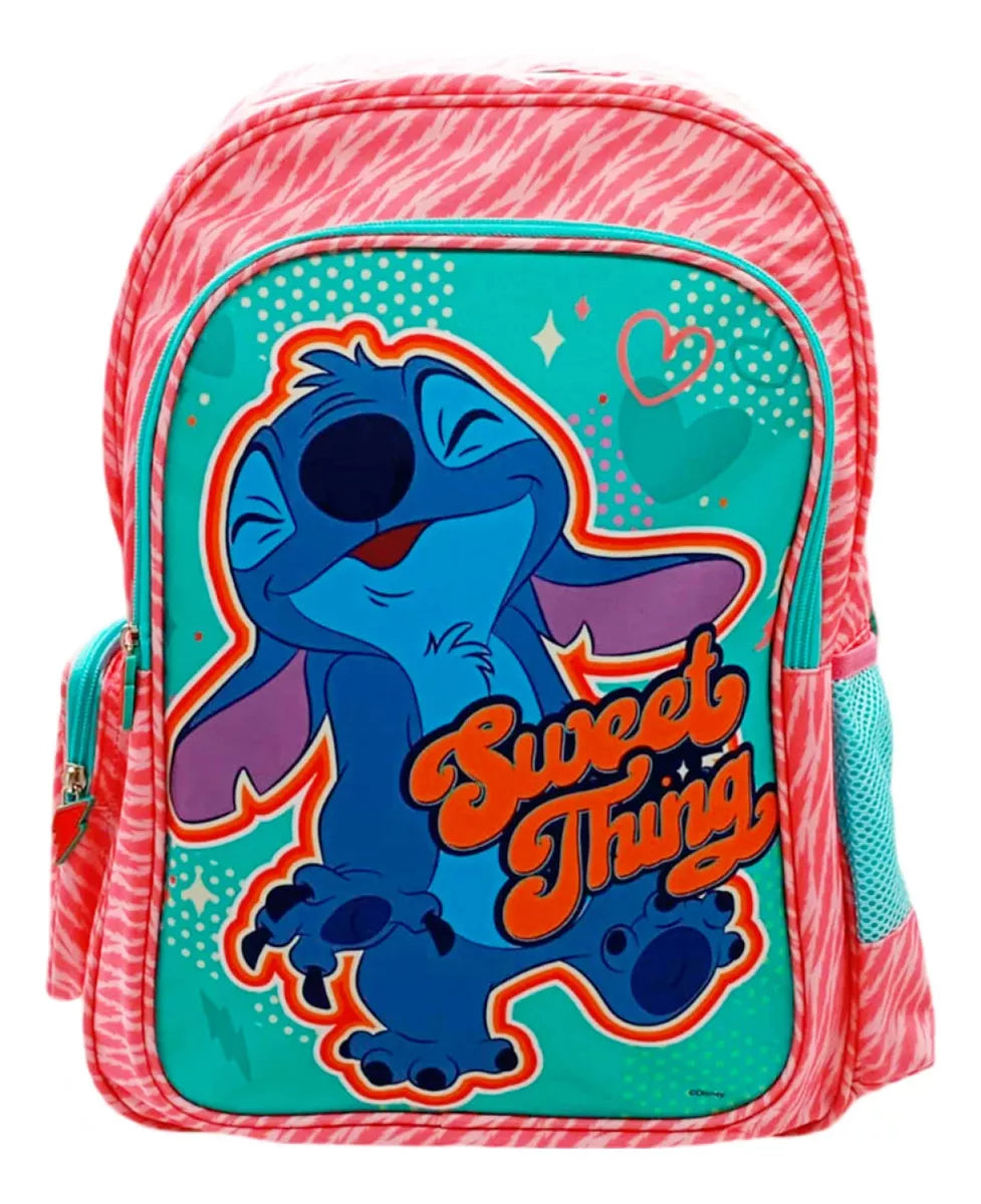 Mochila Infantil 40cm Intensamente 2 Stitch Disney