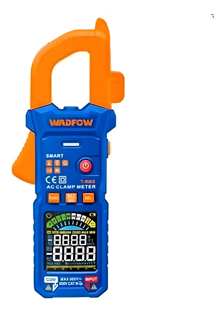 Pinza Amperimetra Digital 600v Wadfow Wdm6505