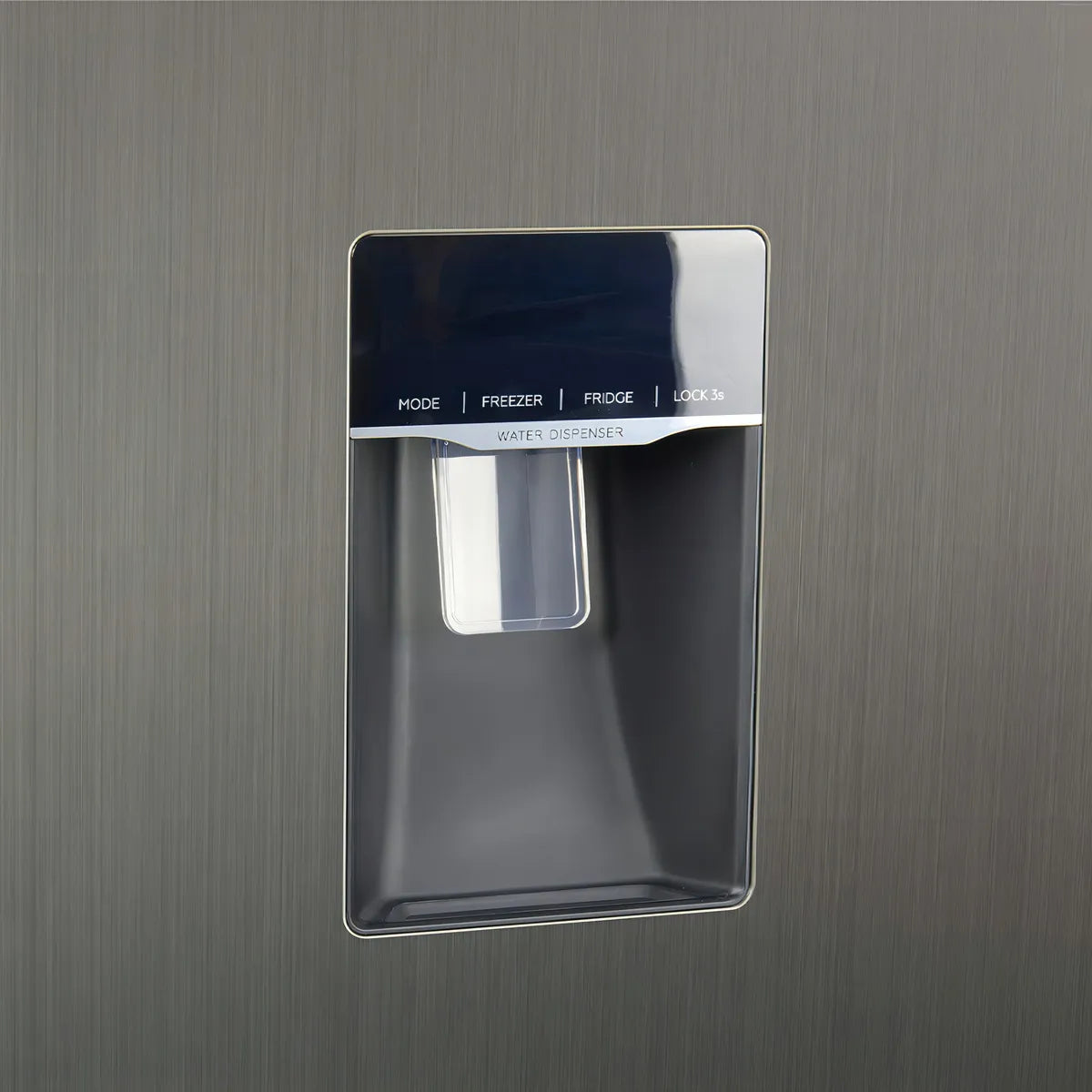 Heladera Side By Side Inverter Tem T0urfs&si Con Dispensador Gris