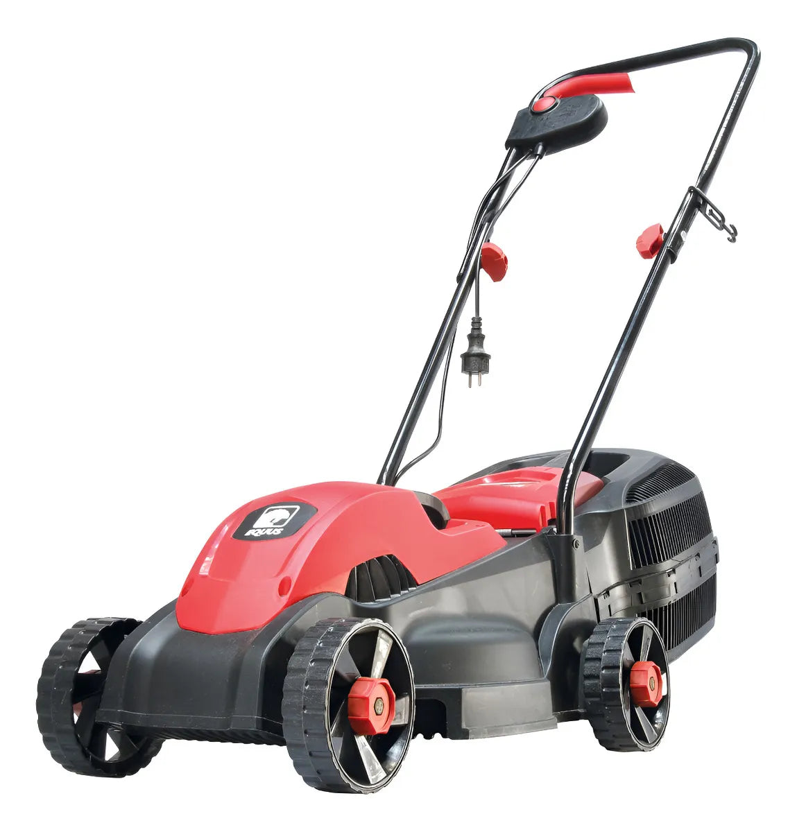 Cortadora De Césped Eléctrica Con Bolsa Recolectora De 1600w Rojo