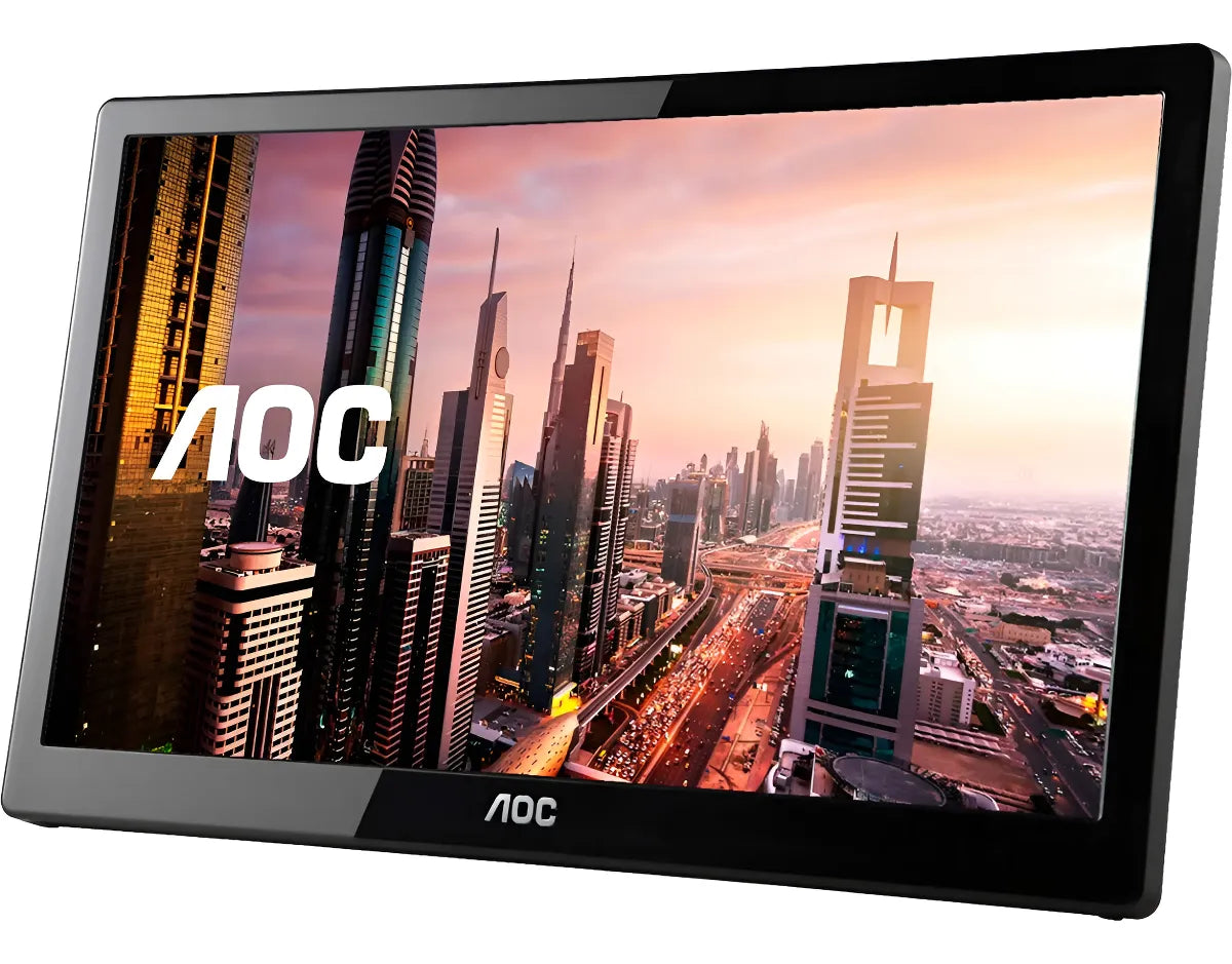 Monitor Portátil Aoc Led Ips 15.6 Hd Usb 3.0 Negro