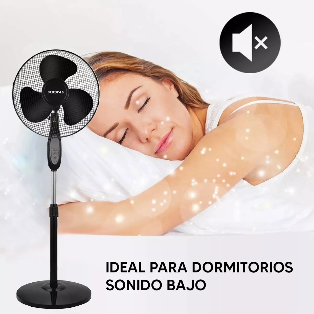 Ventilador De Pie Con Remoto 40 Cm