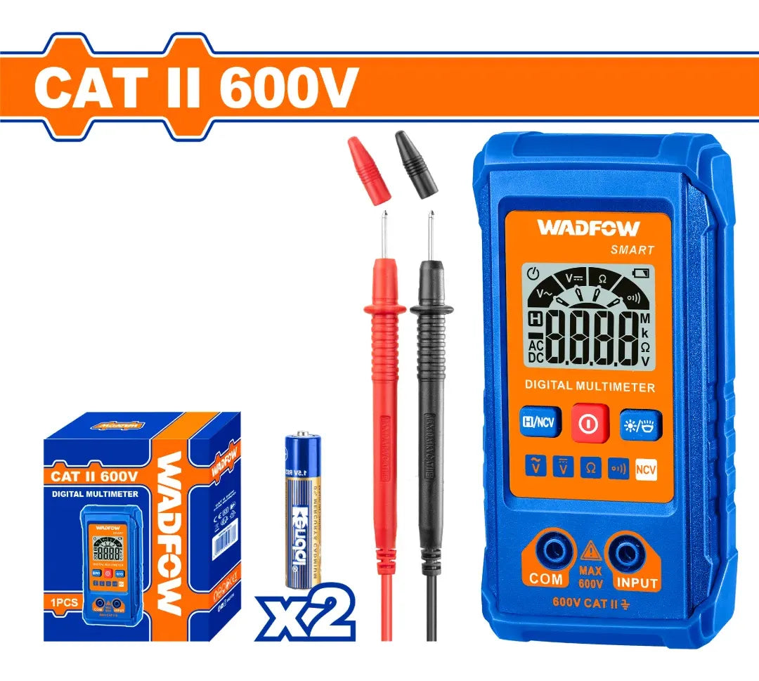 Tester Multimetro Digital 600v Wadfow Wdm1502