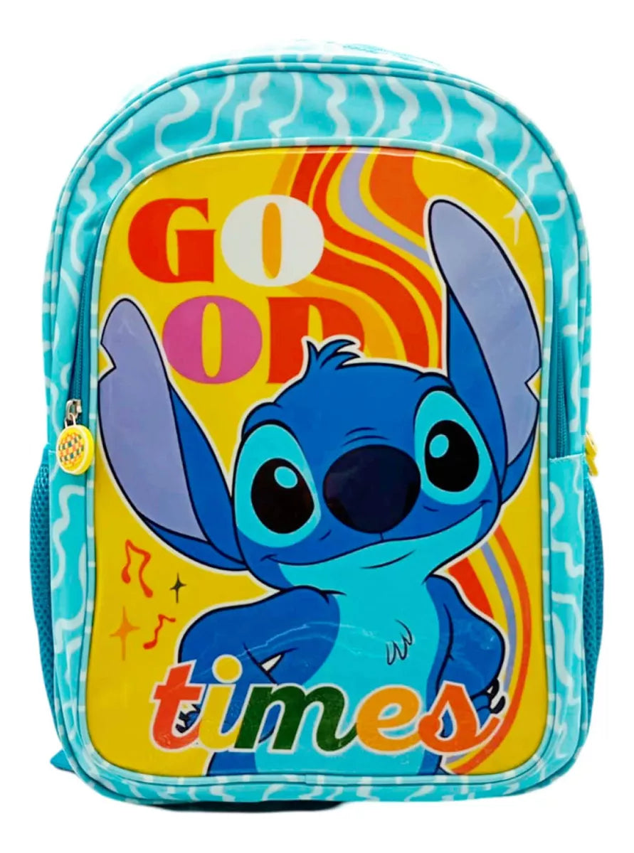 Mochila Infantil 40cm Intensamente 2 Stitch Disney